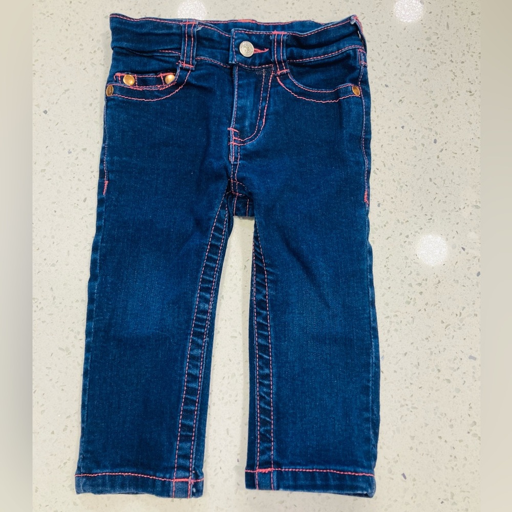 True Religion Girls Jeans 12 Months